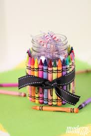 diy crayon jar teacher gift modern