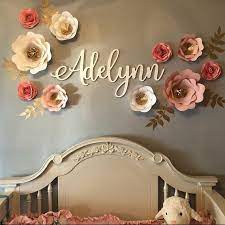 Nursery Decor Wall Hanging Personalized