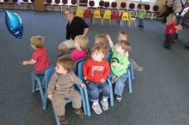 If your child hasn't played it before, maybe you could use it for an upcoming birthday party or playdate. Playing Musical Chairs
