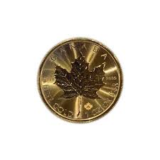 1 troy ounce gold maple leaf