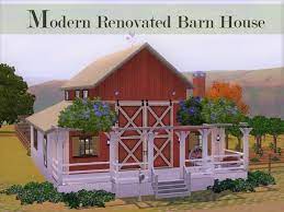 The Sims Resource Converted Barn House