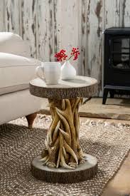 Natural Antler Side Table From The