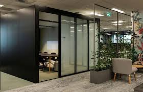Glass Partitioning Systems Office