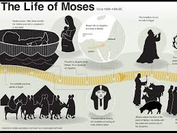 Moses Timeline Infographic Old Testament Life Timeline Bible