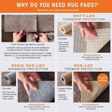 non slip dual surface rug pad 498922