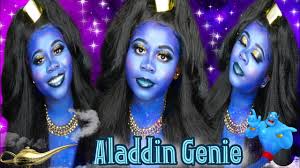 disney aladdin genie makeup tutorial