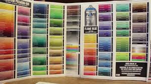 Free Color Chart For Spray Paint