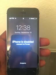 An iphone will become disabled after six different failed passcode attempts. How Can I Unlock My Iphone Without Loggi Apple Community