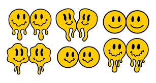aesthetic trippy smiley face wallpapers