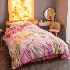 Sailor Moon Bed Sets Cute Bed Sheet