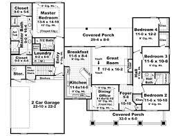 House Plan 59193 Craftsman Style With
