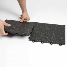 Interlocking Rubber Floor Tiles Plastic