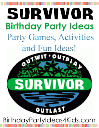 survivor party ideas challenges and games