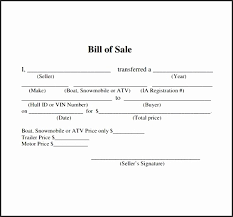 Vehicle Bill Of Sale Template Elegant 20 Auto Bill Sale Template