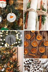 22 diy natural christmas decorations