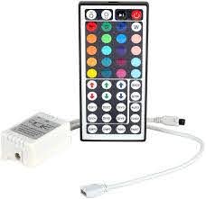 Amazon Com Supernight Led Light Strip Remote Controller 44 Key Ir Remote Dimmer For 3528 5050 Smd Rgb Color Changing Rope Lights Rgb Home Improvement