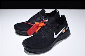 It's comfortable and springy and.after the nike epic react debuted last year, a plethora of other running shoes followed that had react. Mens And Wmns Off White X Nike Epic React Flyknit Running Shoes Black Aq0070 010 Gov 2021