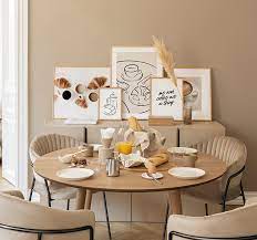 Coffee Wall Art In Brown And Beige