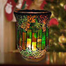 Stained Glass Candle Holder Handmade