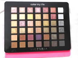 victoria note eyeshadow palette review