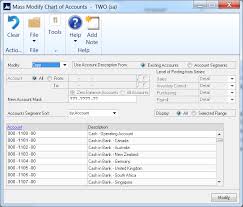 How To User Mass Modify In Dynamics Gp Logan Consulting