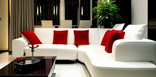 living room design with l shaped sofa