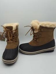 Details About Pawz Gina Women Shoes Cold Weather Boots Hickory Sz 9 M