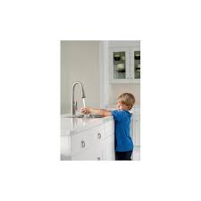 touchless pulldown spray kitchen faucet