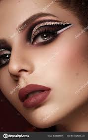 disco style image with creative makeup
