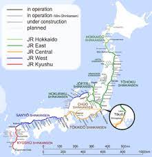 Jr east bullet trains cover all major cities across east japan, including nagano, niigata, yamagata, akita, and aomori. Shinkansen Wikipedia