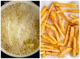 French Fries At Home In Oil gambar png