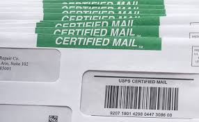 certified mail letterstream