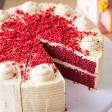 Eggless Red Velvet Cake gambar png