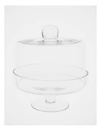Glass Cake Dome 20 Items Myer
