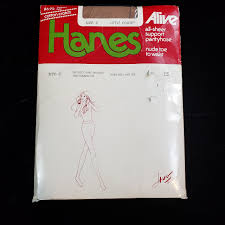 Vintage New Hanes Pantyhose Dated From 1980 This Is