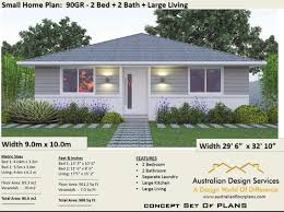 2 Bedroom House Plan 968 Sq Feet Or 90