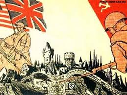 Resultado de imagen de Segunda guerra mundial caricatura