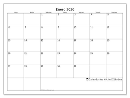 Calendario Enero 2020 53ld Calendario Para Imprimir