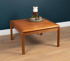 Teak Square Nathan Coffee Table 1960s