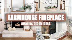 50 best farmhouse fireplace decor