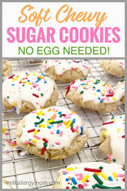 chewy sugar cookies dairy egg free