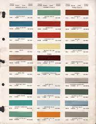 Paint Chips 1969 Ford Truck Truck