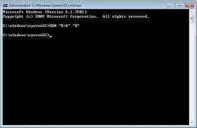 force delete a folder using command prompt