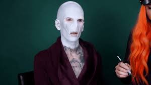lord voldemort makeup transformation