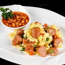recipe scrambled eggs with vienna sausage