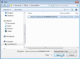 Solved How To Recover Unsaved Word Document 2016 2013 2010 2007