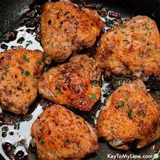 garlic er en thighs crispy