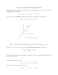 section 11 4 equations of lines and