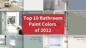10 Best Bathroom Paint Colors 2022