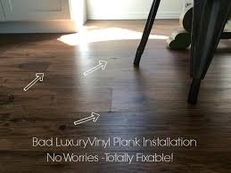 Repair Luxury Vinyl Plank Flooring